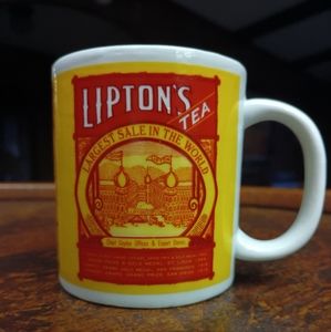 Thomas J. Lipton Founder of Lipton's Finest Tea Vintage Collector Mug